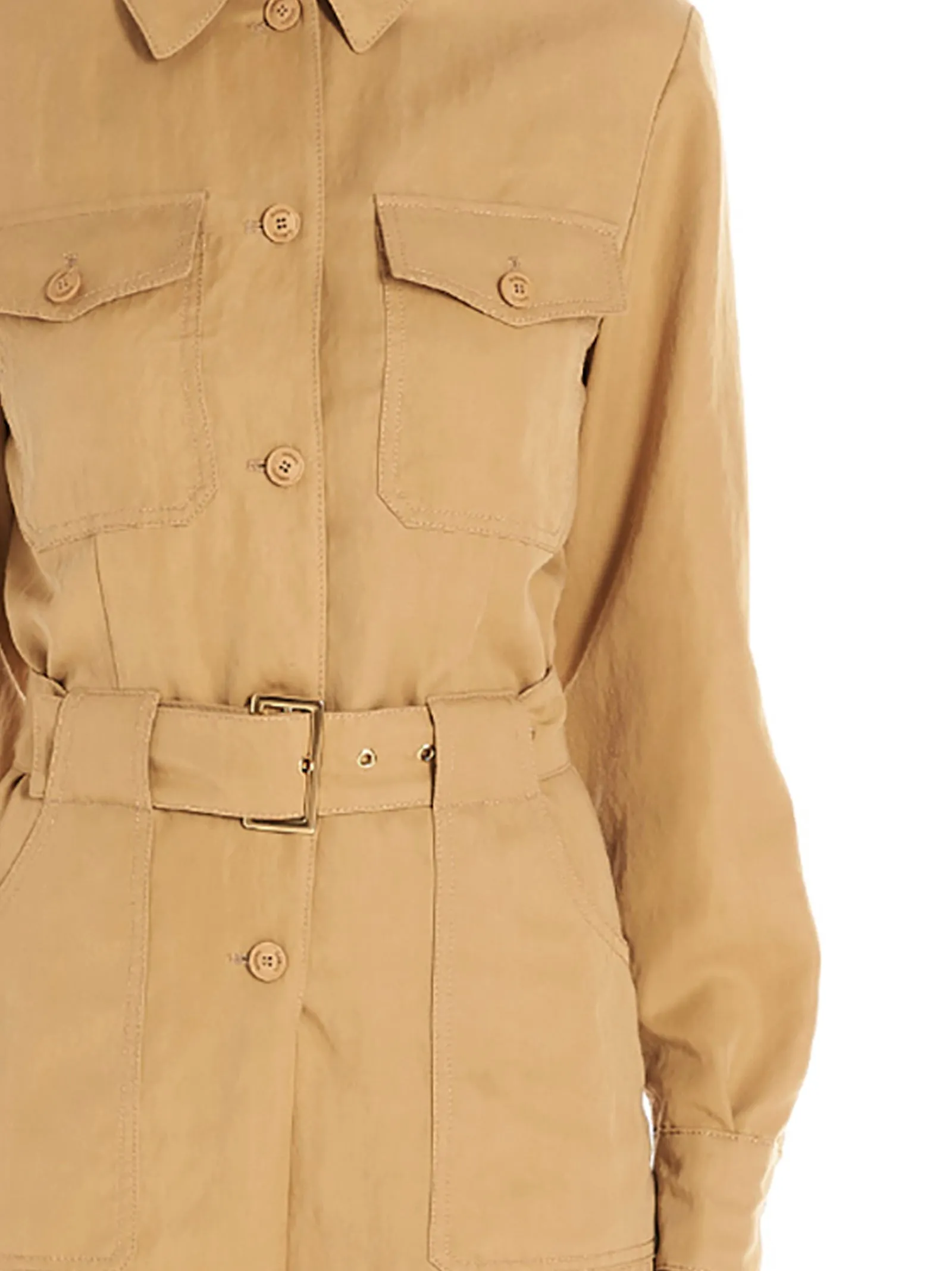 Alberta Ferretti Belted Jumpsuits