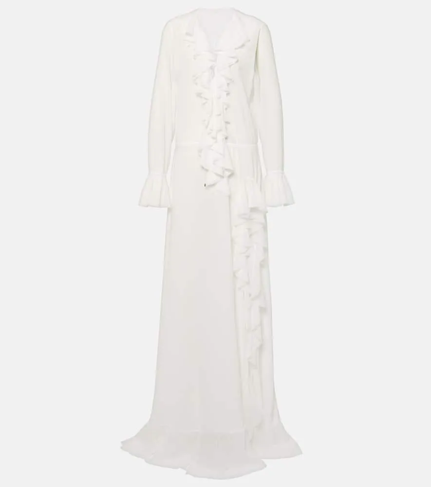 Bananhot Bellen ruffled maxi dress