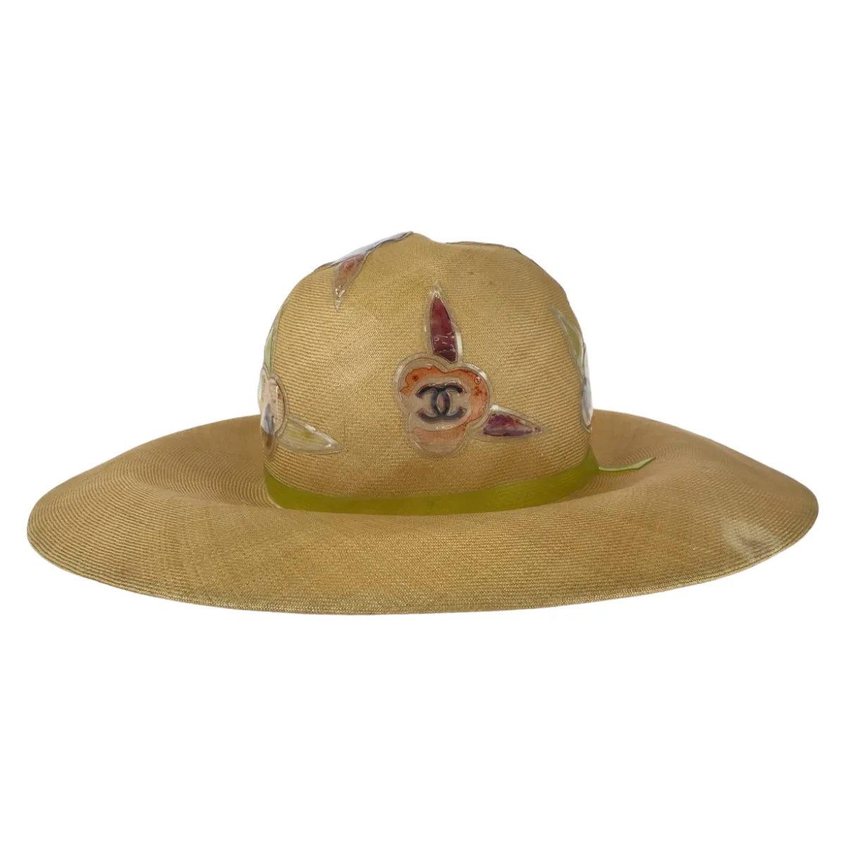 Chanel Raffia Straw Hat 407722