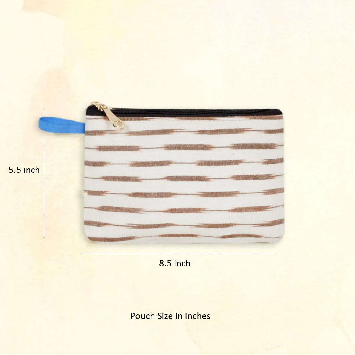 Dessert Ikkat Sling and Pouch Combo
