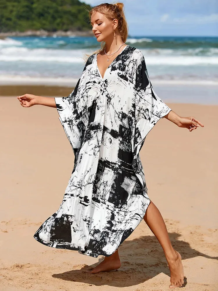 Fashionable Women's Kaftan Beach Cover-ups