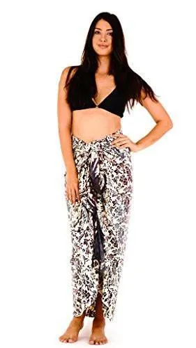 Floral Batik Print Sarong