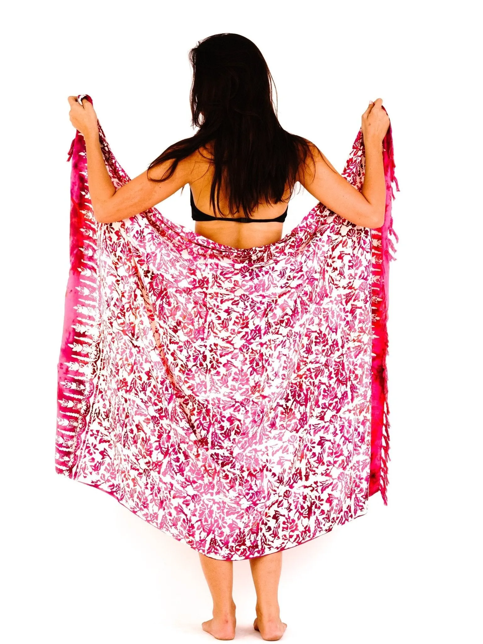 Floral Batik Print Sarong