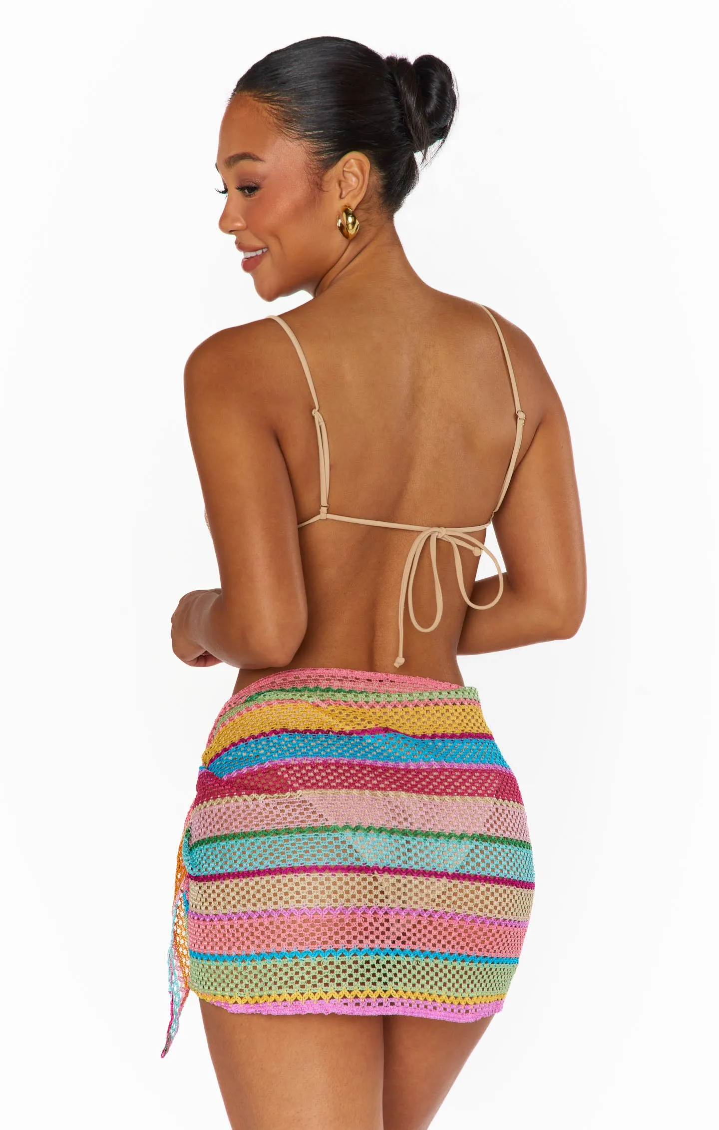 Lido Sarong ~ Multi Crochet