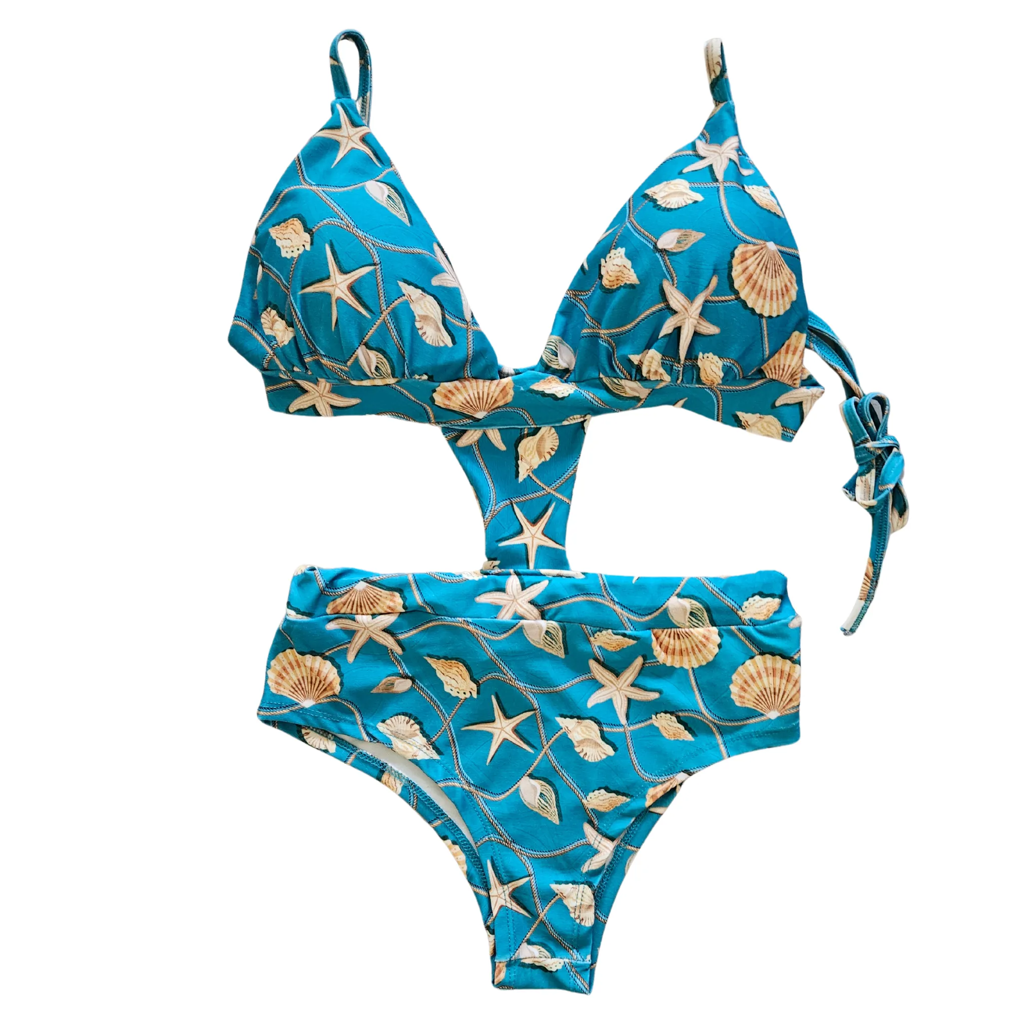 One Piece Side Cut Out Swimsuit