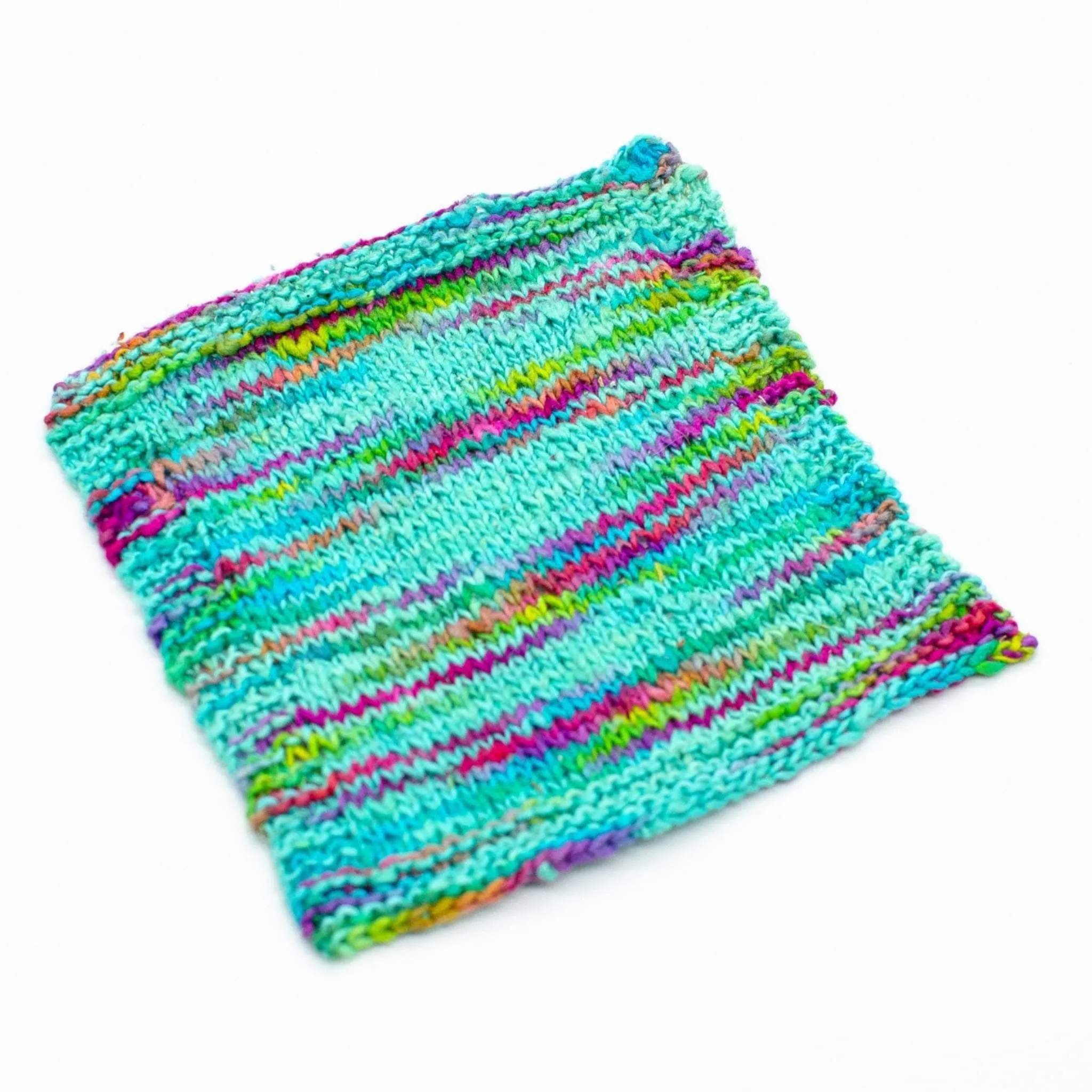 Peek-a-Boo Lace Weight Recycled Silk Yarn