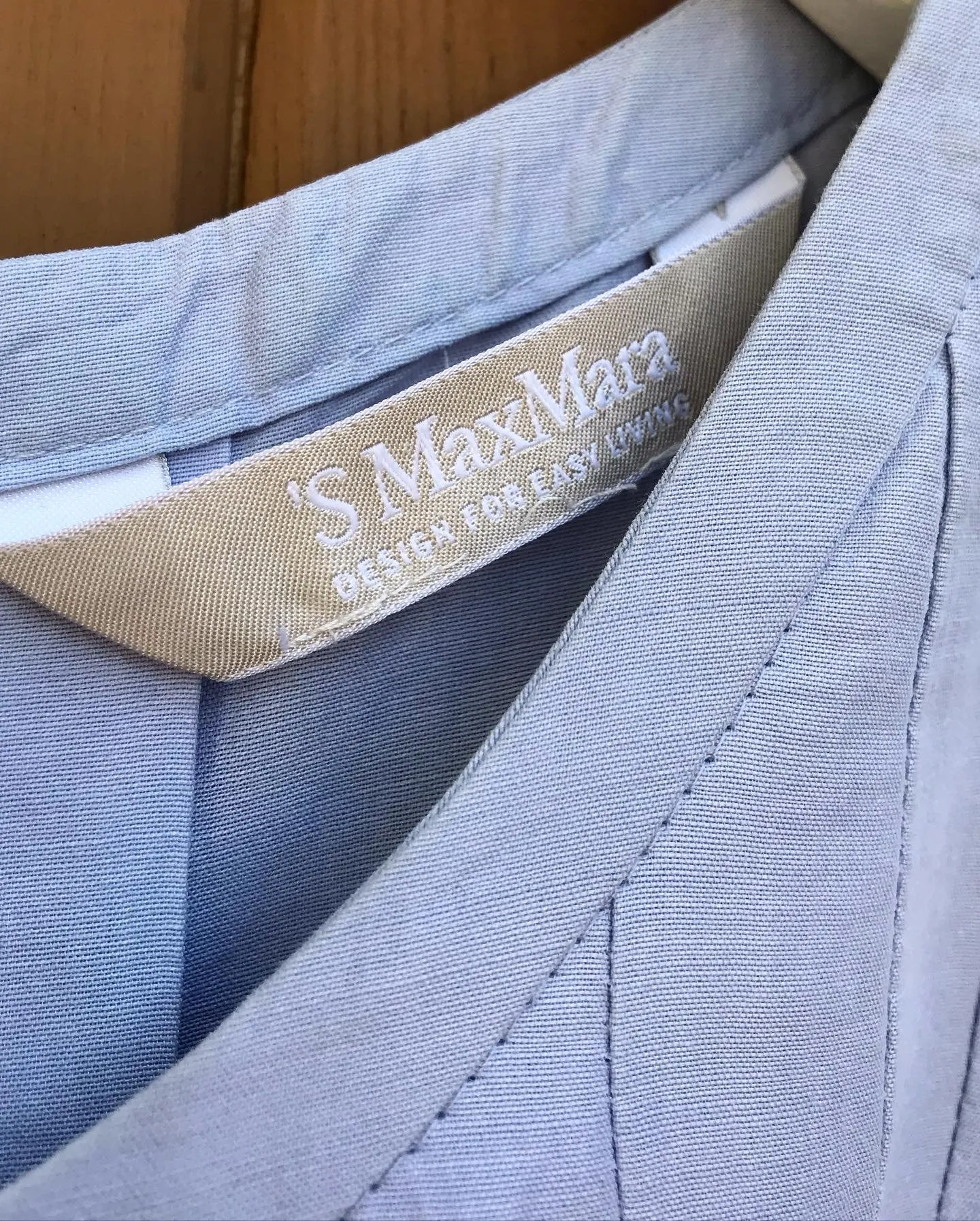 ‘S MAX MARA Belted Linen Dress