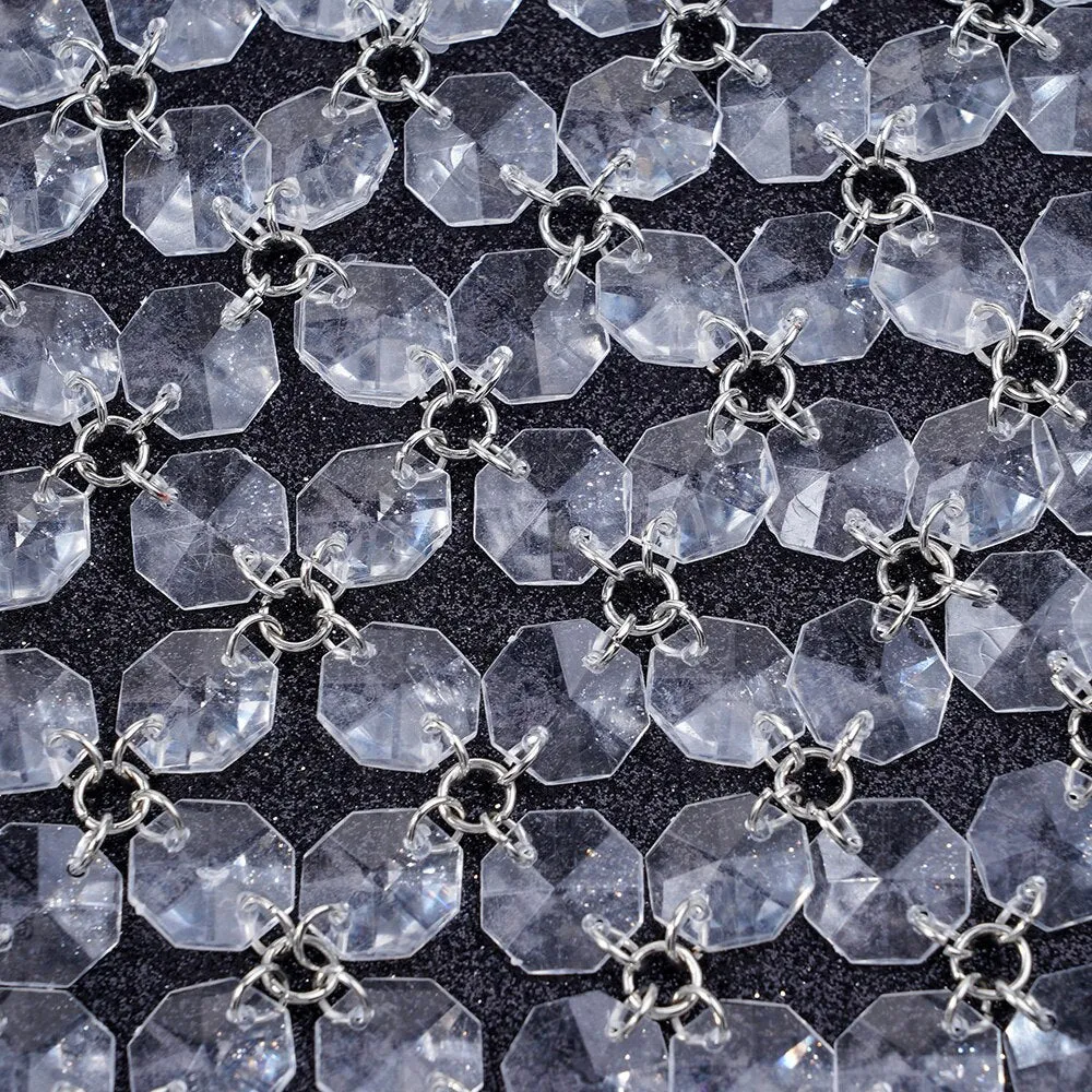 Sexy Acrylic Crystal Masquerade Bra Chain