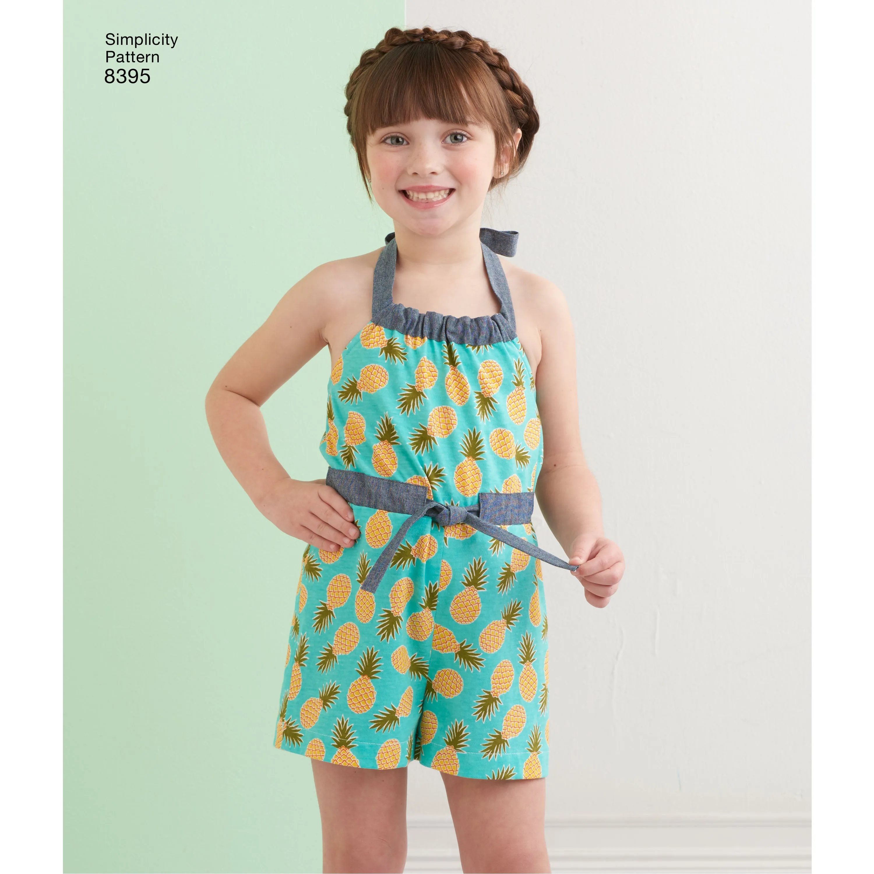 Simplicity Pattern 8395 dress and rompers