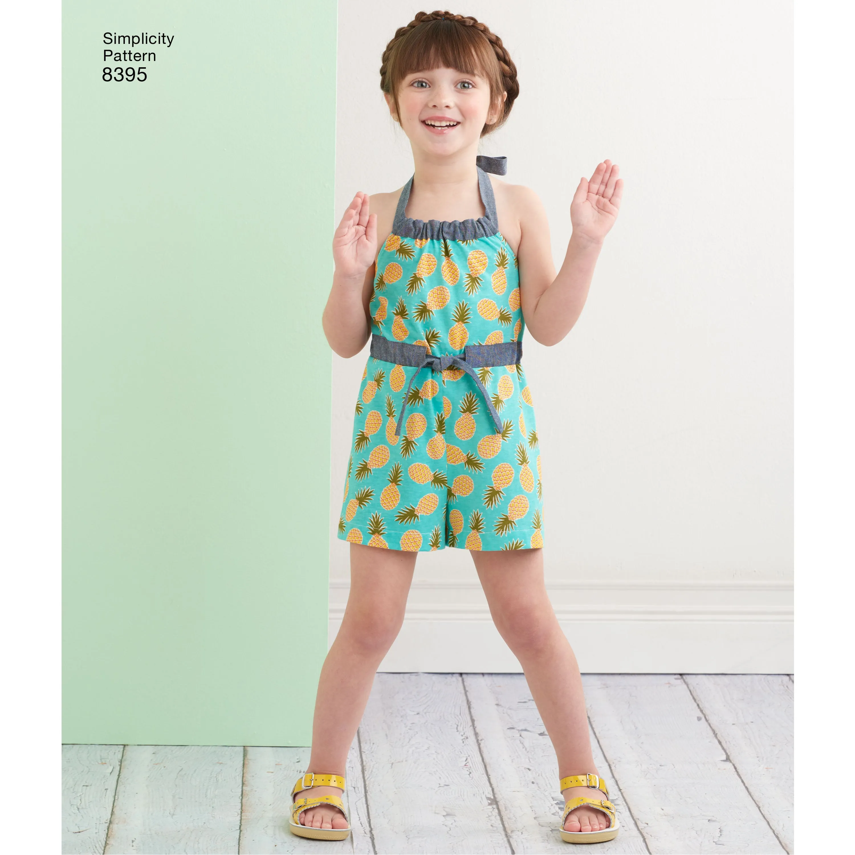 Simplicity Pattern 8395 dress and rompers