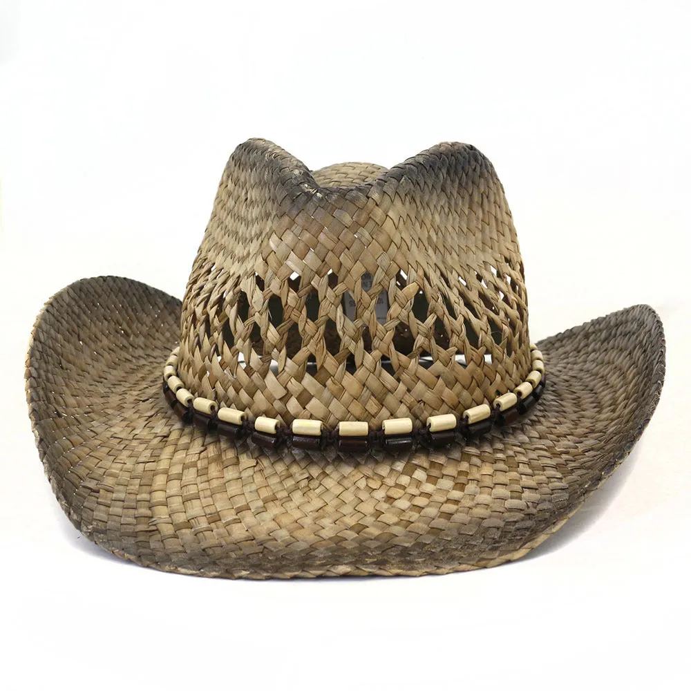 Straw Cowboy Hats Spring/Summer Sun Protection for Men and Women Sun Hat Straw Hat