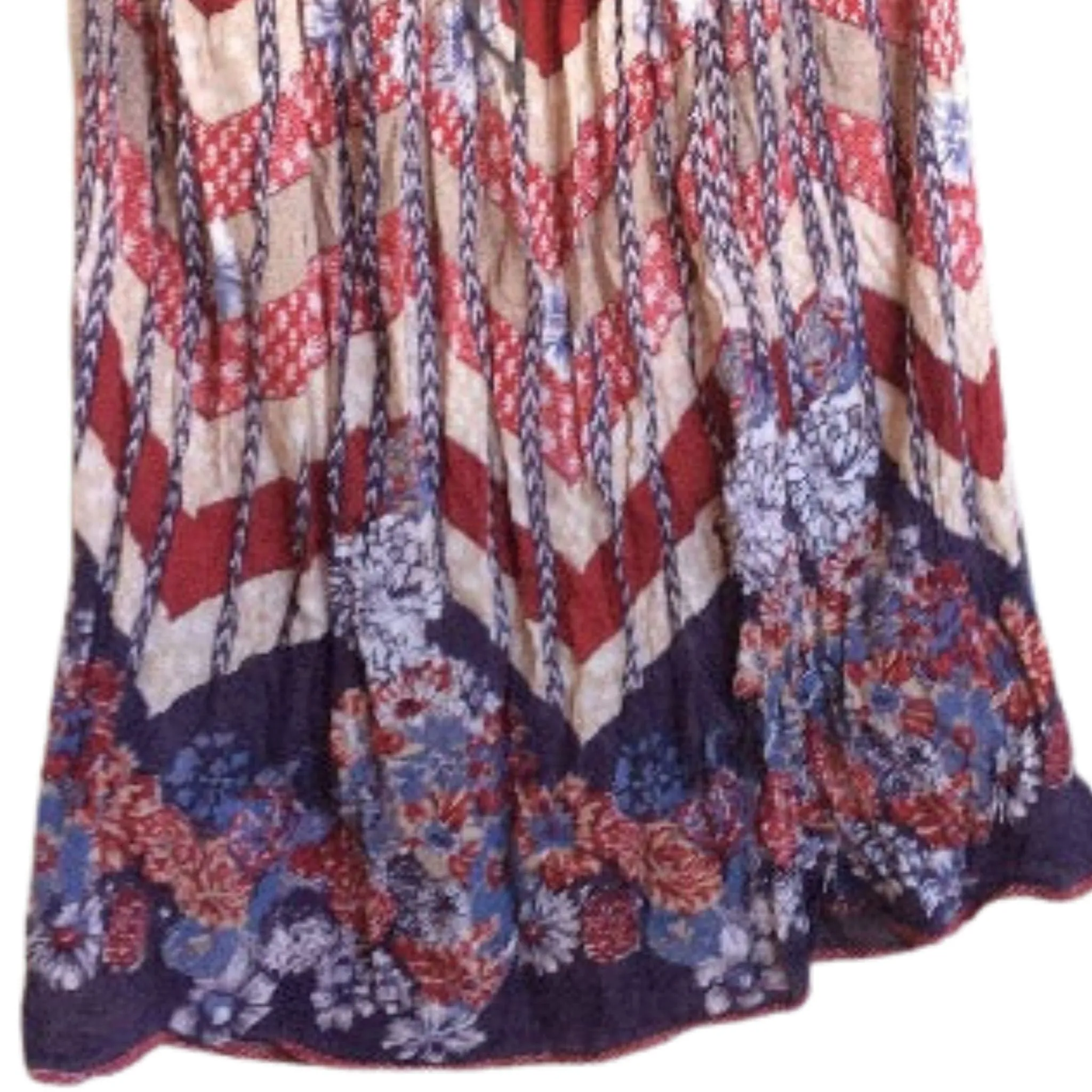 Vintage Maxi Broom Skirt